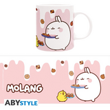 Molang - 320 ml Mug - "Milk & Cookies" - AbyStyle
