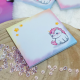 Unicorn - Notepad A6 - melisartwork