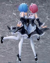 Rem und Ram - Twins Ver. | Re:ZERO - Hochwertige PVC Statue von Souyokusha - 5