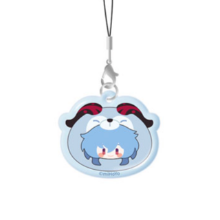 Ganyu - Genshin Impact - Rubber Keychain (Teyvat Zoo Series) - miHoYo