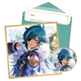 Kaeya - Birthday Card Set - Can Badge, Shikishi, Sticker and Message Card (Chinese) - Genshin Impact Destined Day - miHoYo