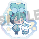 Hatsune Miku - Hatsune Miku x Cinnamoroll (Aurora) - Acrylanhänger B - Anicraft