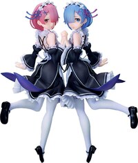 Rem und Ram - Twins Ver. | Re:ZERO - Hochwertige PVC Statue von Souyokusha - 1