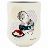 Mofusand - Yunomi Vacuum Double Structure Tasse (Sushi single Design) - Toha