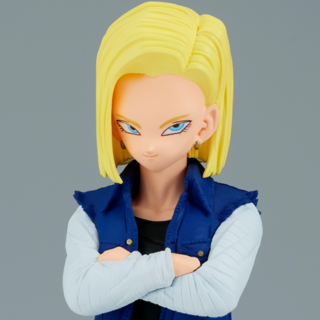Android C 18 - Dragon Ball Z - Solid Edge Works - Banpresto