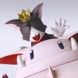 Cait Sith & Fat Moogle - Final Fantasy VII Bring Arts - Square Enix
