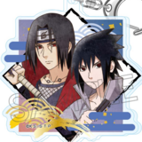 Sasuke Uchiha & Itachi Uchiha - Naruto Shippuden - Acrylanhänger (Shinobi no Kiseki) - Twinkle