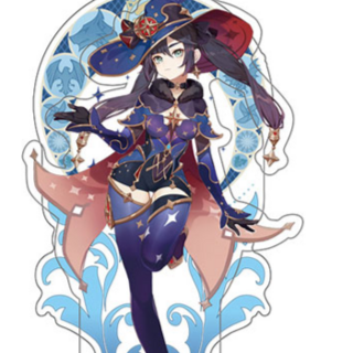 Mona - Genshin Impact - Mondstadt Series Chara Acrylic Stand / Acrylaufsteller - Neuauflage