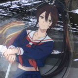 Yamada Asaemon Sagiri - Hell's Paradise - Acrylic Keychain (School Uniform)  - Sega