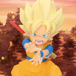 Super Saiyan Son Goku (Mini) - Dragon Ball Daima - With Panel - Banpresto