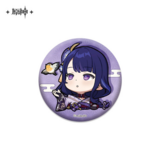 Raiden Shogun Chibi Ver. - Button - Genshin Impact - miHoYo