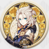 Albedo - Genshin Impact - Mondstadt Series Chara Can Badge