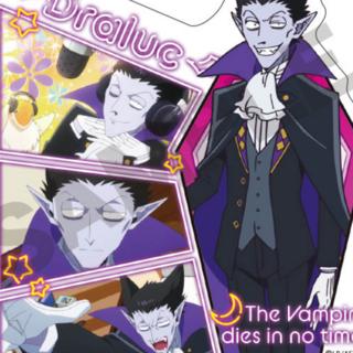 Draluc - The The Vampire Dies in No Time. 2 - Acrylaufsteller - Crux