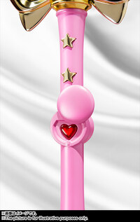 Mondstab der Liebesmacht / Kosmisches Zepter der Mondherzen – 1/1 Spiral Heart Moon Rod – Proplica - 13
