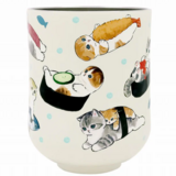 Mofusand - Yunomi Vacuum Double Structure Tasse (Sushi multiple Design) - Toha