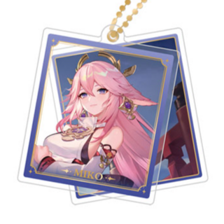Yae Miko - Genshin Impact - Acrylanhänger (Double Acrylic Strap) - miHoYo