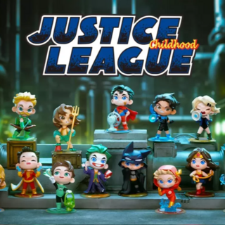 Zufällige Auswahl - DC Justice League - Childhood Series - Mini Figuren - Pop Mart