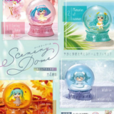 Scenery Domes Set - Hatsune Miku Mini-Schneekugeln - Re-Ment (4 Kugeln)