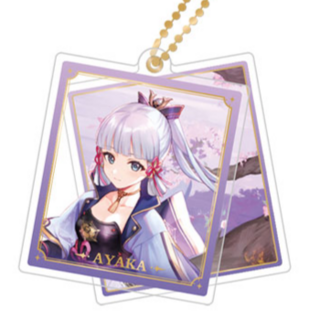 Ayaka Kamisato - Genshin Impact - Double Acrylic Strap - miHoYo