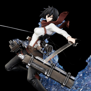 Mikasa Ackerman - Attack on Titan - Kitsune Statue