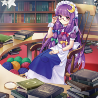 Patchouli Knowledge - Touhou Lost Word - Acrylaufsteller - A3