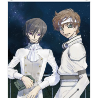Lelouch & Suzaku - Code Geass Lelouch of the Re:Surrection - Wallscroll - Pop Buddies (50 x 70 cm)