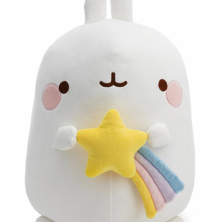 Molang mit Sternschnuppe - Molang - Plüsch in Geschenkverpackung (48 cm)
