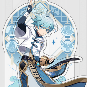 Chongyun - Genshin Impact - Liyue Harbor Series Chara Acrylic Stand / Acrylaufsteller