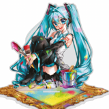 Hatsune Miku - Miku Expo 2024 - Acrylaufsteller (Miku Sitting) - Nashi
