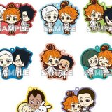 The promised Neverland Rubber Strap Duo - set (8 pieces)