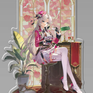 Carlotta - Wuthering Waves - Velvet Flux Series Acrylic Stand