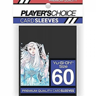 Yu-Gi-Oh! TCG - Card Sleeves (Black - 60 pcs.) - Player´s Choice