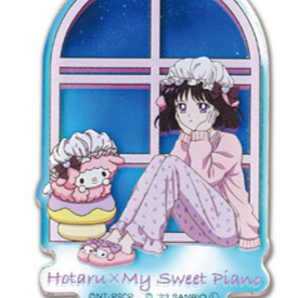 Hotaru Tomoe x My Sweet Piano - Acrylanhänger - Sailor Moon x Sanrio Characters Aurora TYPE 10