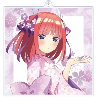 Nino Nakano - The Quintessential Quintuplets Season 2 - Großer Acrylanhänger (Cherry Blossom Kimono Version) - Armabianca