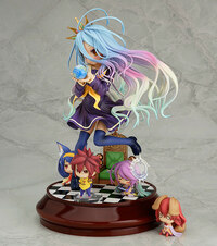 Shiro with Chibi Sora, Izuna, Jibril & Steph – Phat! (Re-Release) – No Game No Life Figure - 6