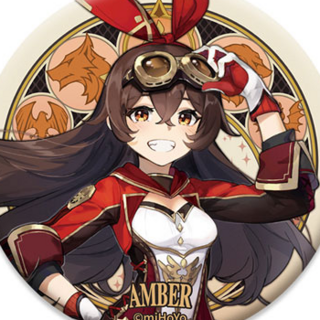 Amber - Genshin Impact - Mondstadt Series Chara Can Badge - Neuauflage
