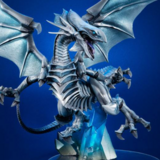 Dragon Blanc aux Yeux Bleus - Edition Holographique - Art Works Monsters - Megahouse