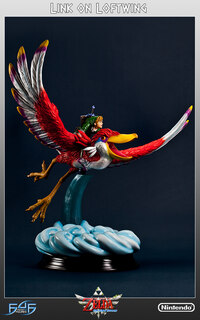 Link on Loftwing - Zelda: Skyward Sword First 4 Figures - 1