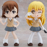 Misaka Mikoto und Misaki Shokuhou - Yurumari Figurenset - Fine Clover
