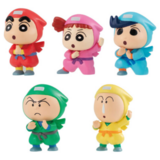 Random Selection - Crayon Shin-chan - Mini Figures (Mononoke Ninja Jinfuden Version) - Bandai