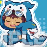 Davis / Daisuke & Veemon - Digimon Adventure 02 - Mini Character Acrylic Stand (GyaoColle) - Y Line