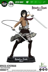Mikasa Ackerman - Color Tops McFarlane Toys - 1