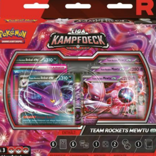 Pokémon TCG - Team Rockets Mewtu ex - Liga-Kampfdeck GER