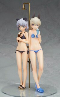 Eila Ilmatar Juutilainen and Sanya V Litvyak - Swimsuit Version - 1