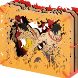 Luffy & Ace (Tatakaeruka Luffy!!!) - One Piece - Paper Theater (PT-032X) - Ensky