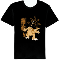 Digimon T-Shirt - Tai Yagami and Greymon - Size M - 1