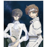 Lelouch & Suzaku - Code Geass Lelouch of the Re:Surrection - Wallscroll - Pop Buddies (50 x 70 cm)