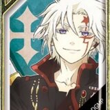 Allen Walker - D.Gray Man Hallow Metalic Keychain