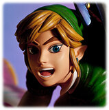 Link auf Loftwing - Zelda: Skyward Sword First 4 Figures