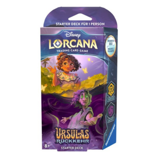 Lorcana - Disney Lorcana 4: Ursulas Rückkehr - Bernstein und Amethyst - Starter Deck (Deutsch) 